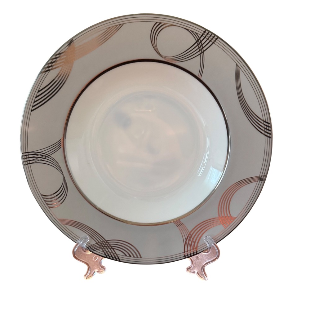Waterford Ballet Encore Rim Soup Bowl Fine Bone China NWT Discontinued 2006-2009